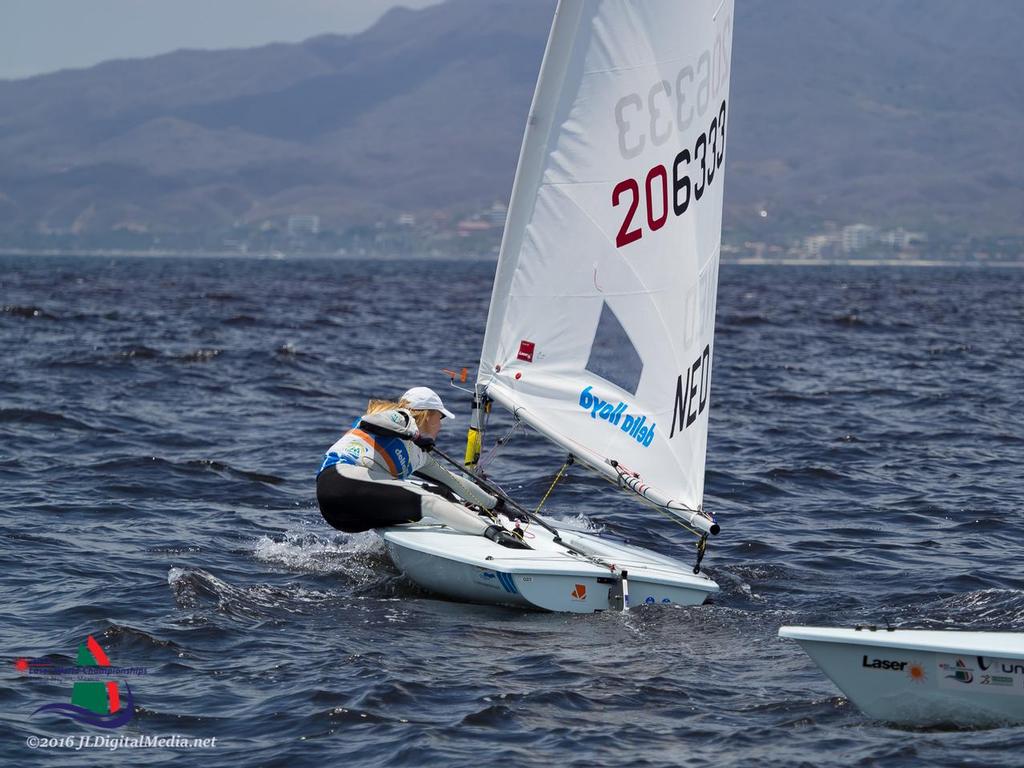 Marit Bouwmeester (NED) 2012 Olympic Silver medalist 2014 World Champion and series leader - Day 4, 2016 Laser Radial World Championships, Mexico © JLDigitalMedia http://jldigitalmedia.zenfolio.com/